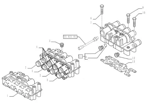 87705566 - клапан управления